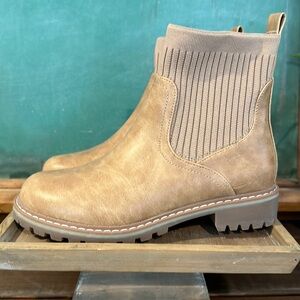 Boutique by Corky’s Tan Ankle Boots